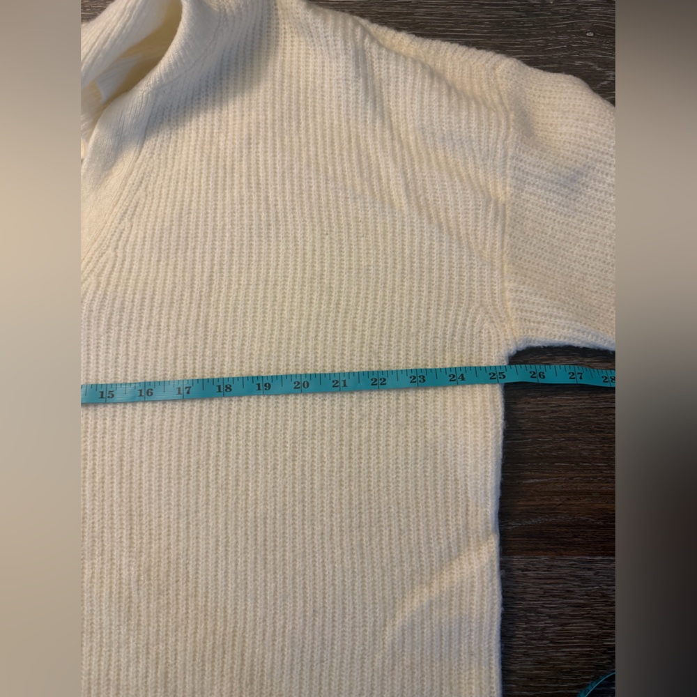 Lucky Brand Women's Cozy Cream Sweater - Picture 7 of 8